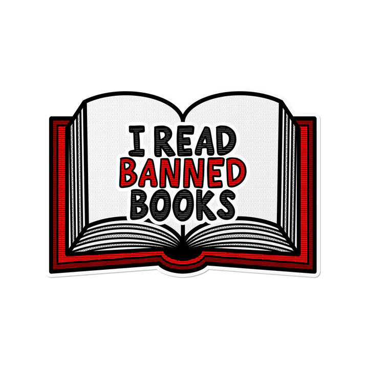That Queer Card Co I READ BANNED BOOKS STICKER Sundries