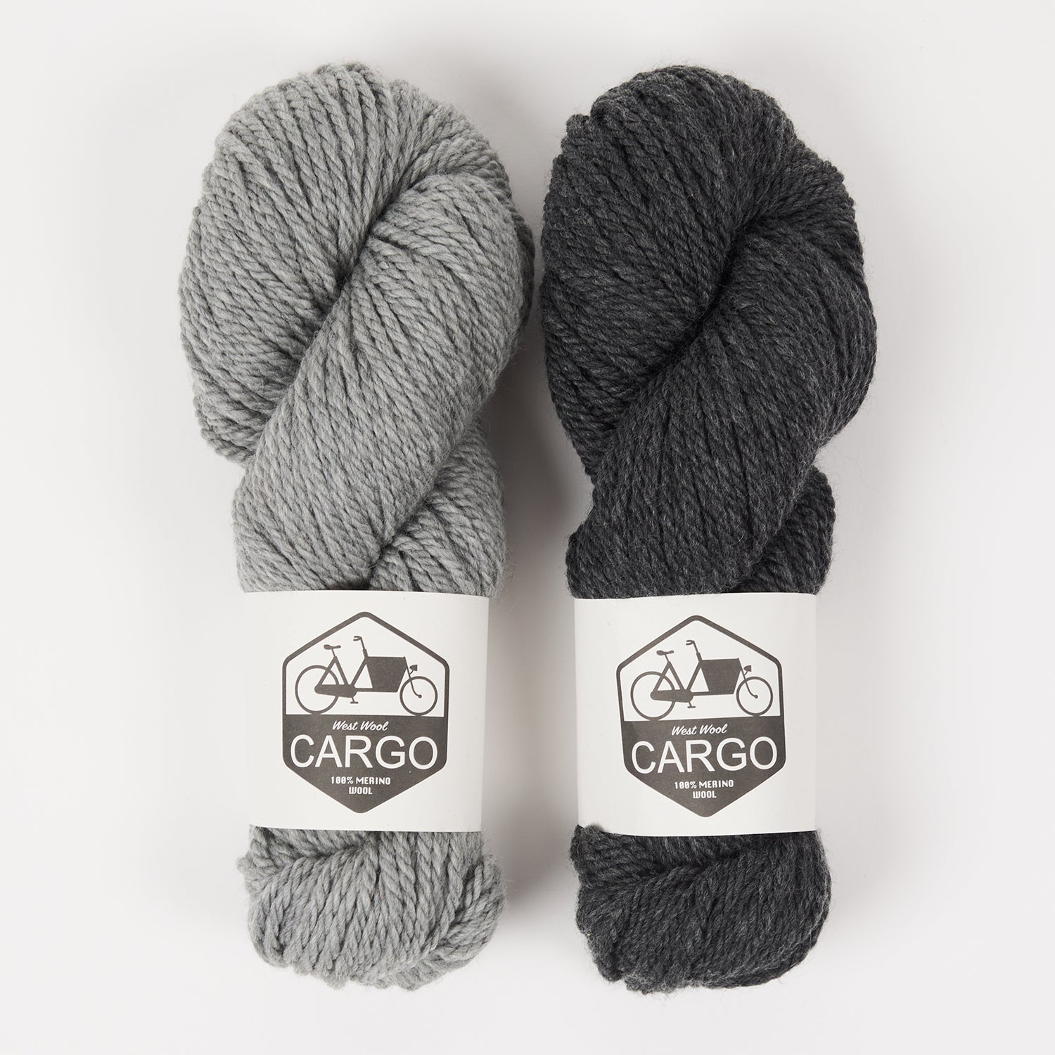 West Wool CONCRETE MOUSE Merino wool Chunky Quick Kits