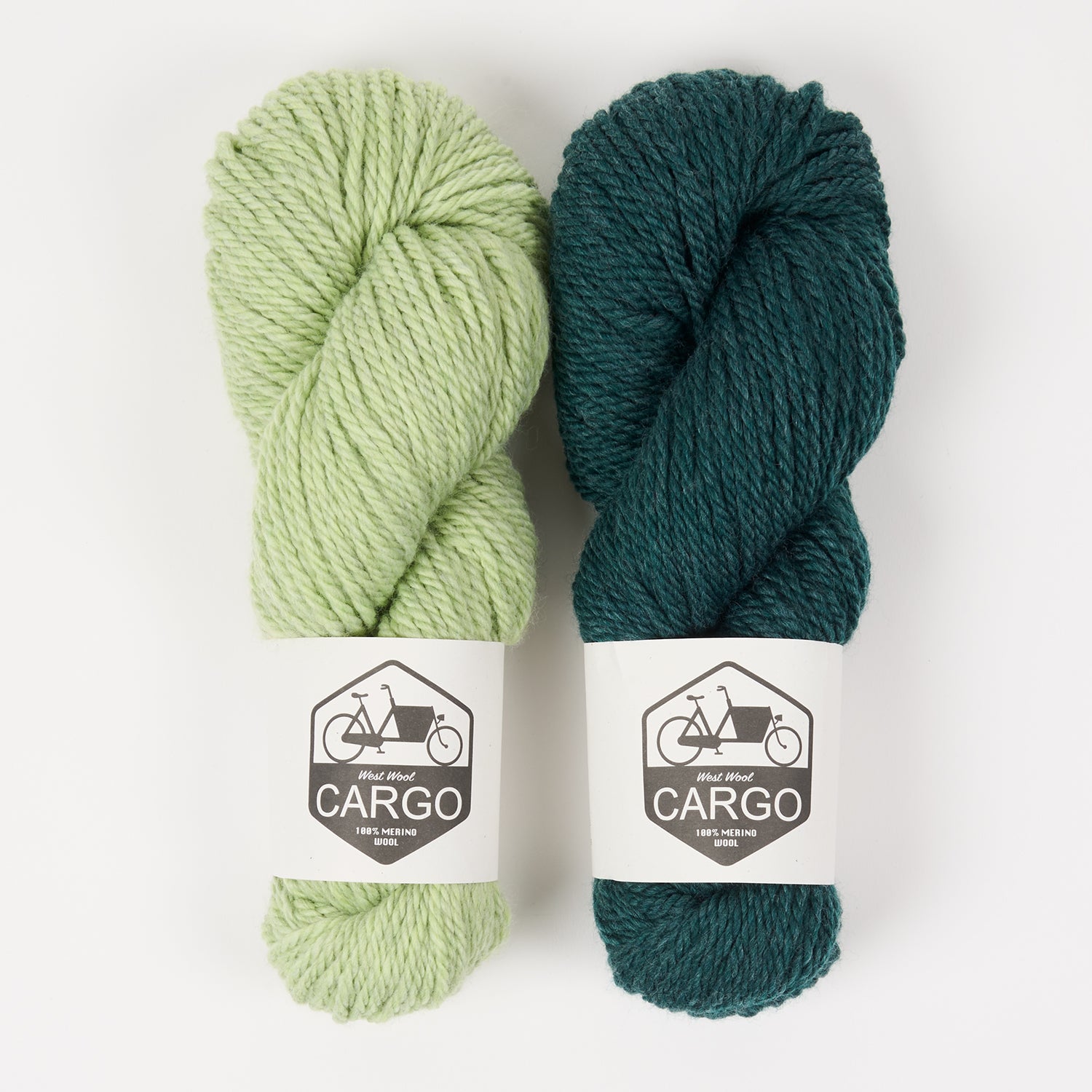 West Wool WATERY PINE Merino wool Chunky Quick Kits