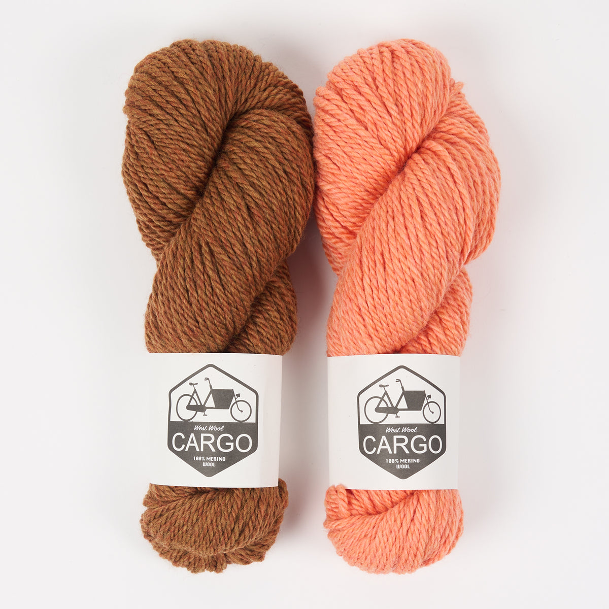 West Wool FOXY GRAPEFRUIT Merino wool Chunky Quick Kits