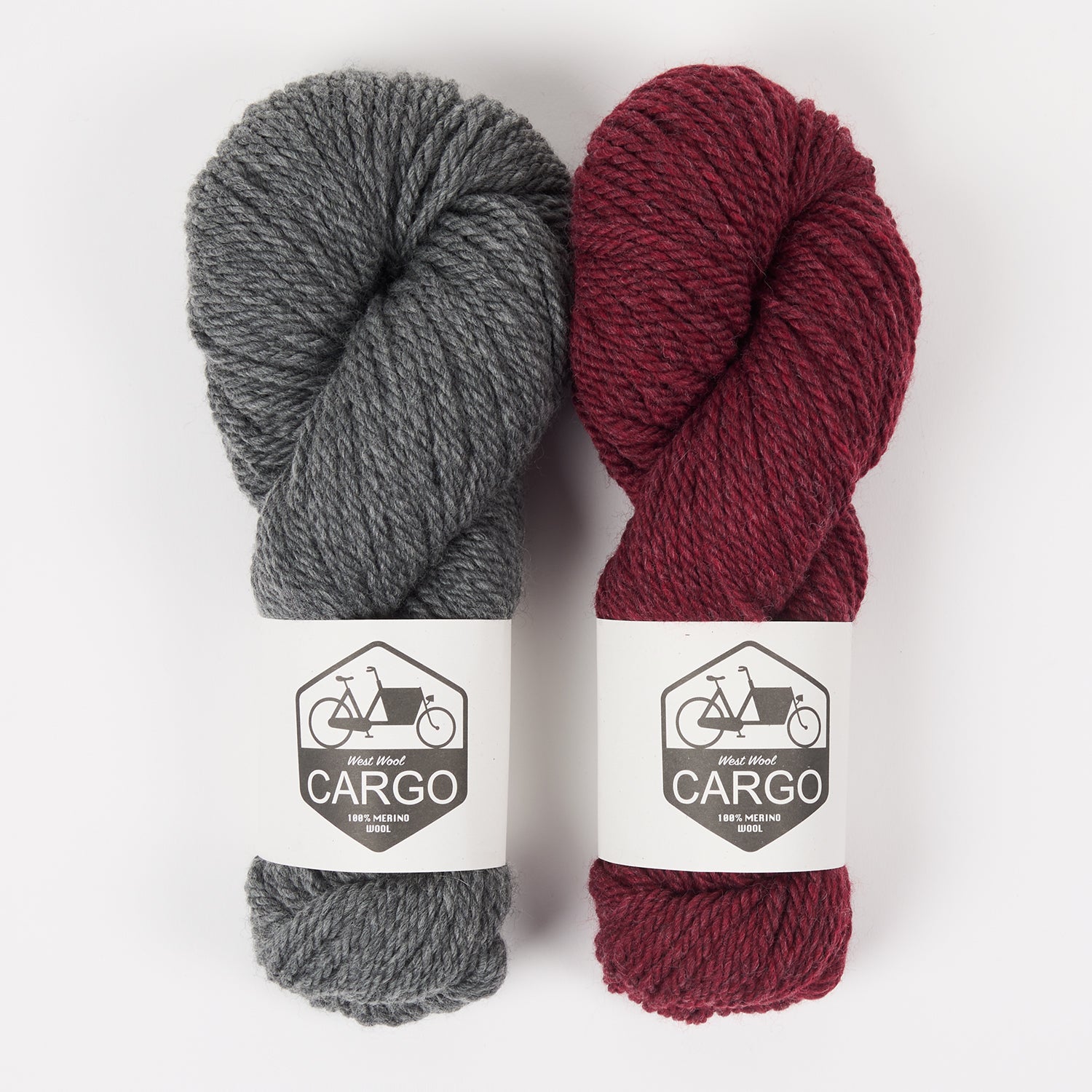 West Wool FRENCH BORDEAUX Merino wool Chunky Quick Kits