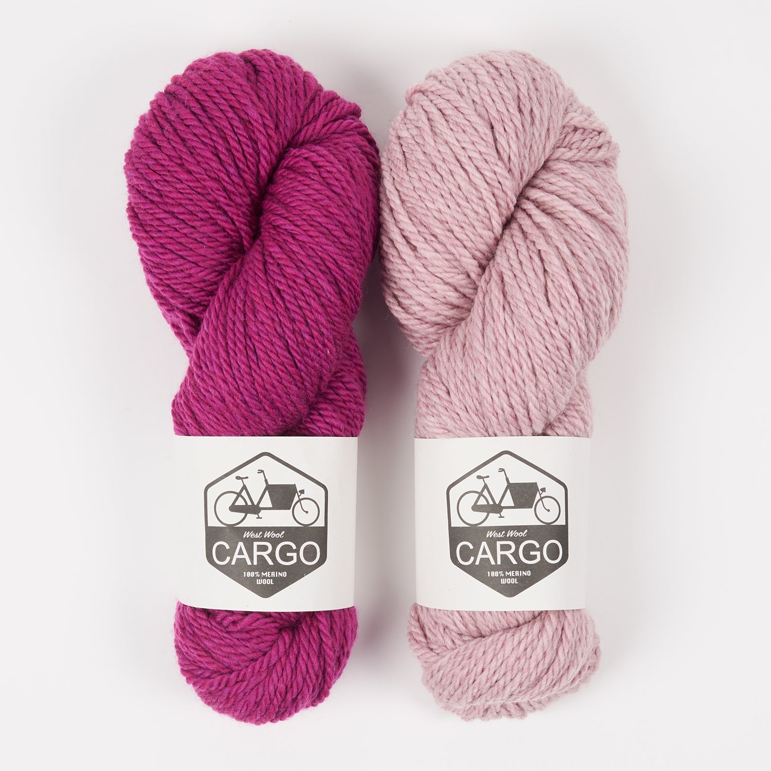 West Wool BLOSSOMING PINK Merino wool Chunky Quick Kits