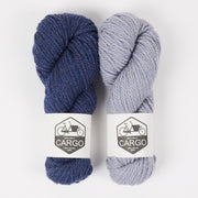 West Wool MIDNIGHT FROST Merino wool Chunky Quick Kits