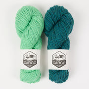 West Wool GREEN DUCK Merino wool Chunky Quick Kits