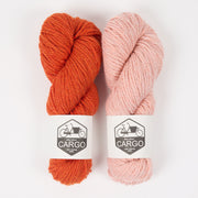 West Wool SWEET ORANGE Merino wool Chunky Quick Kits