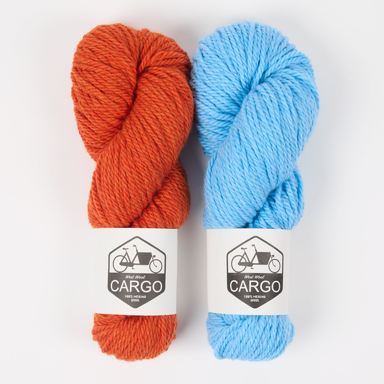 West Wool ORANGE POOL Merino wool Chunky Quick Kits
