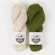 West Wool POLAR MOSS Merino wool Chunky Quick Kits
