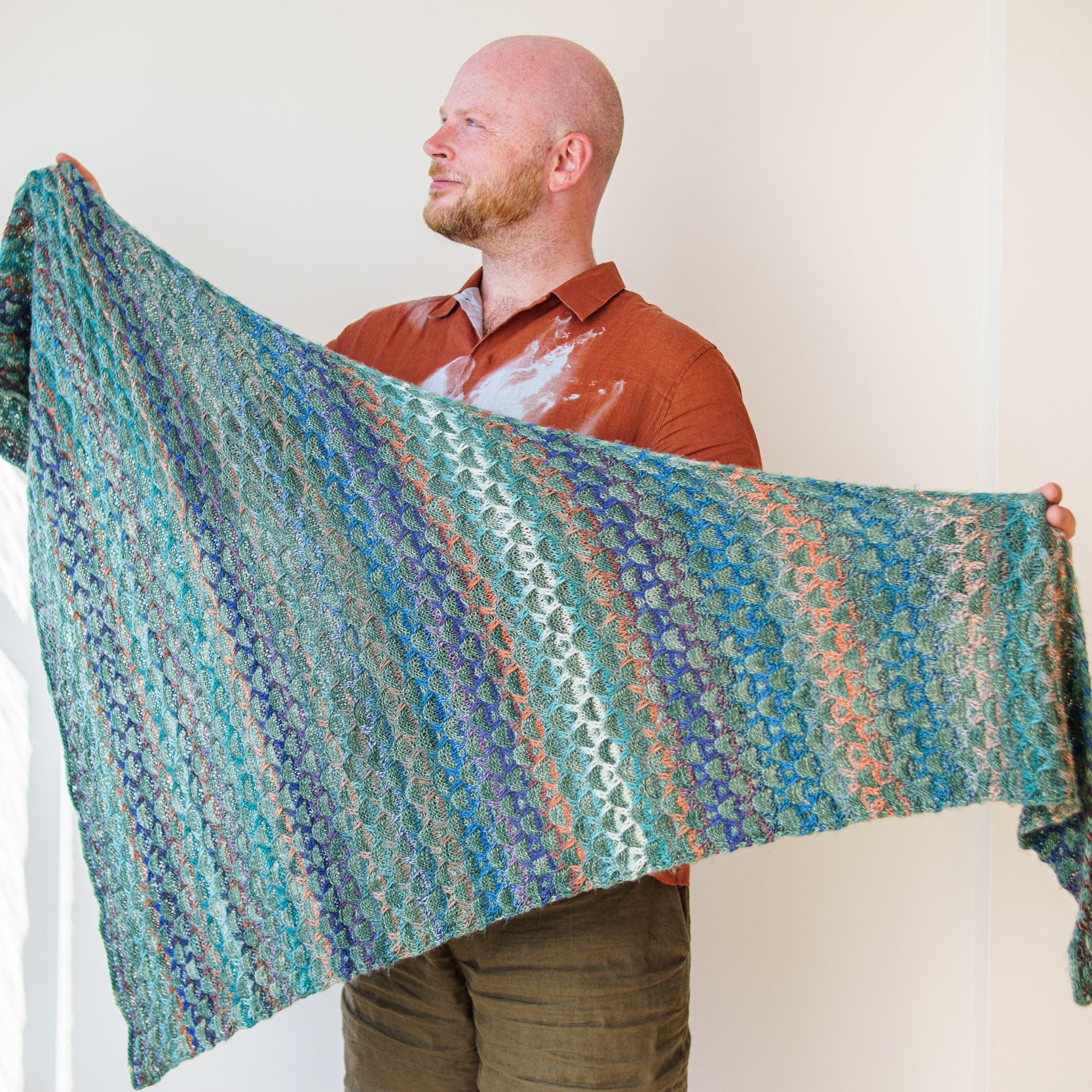 Westknits Patterns STONY STREAM SHAWL PATTERN Westknits Pattern