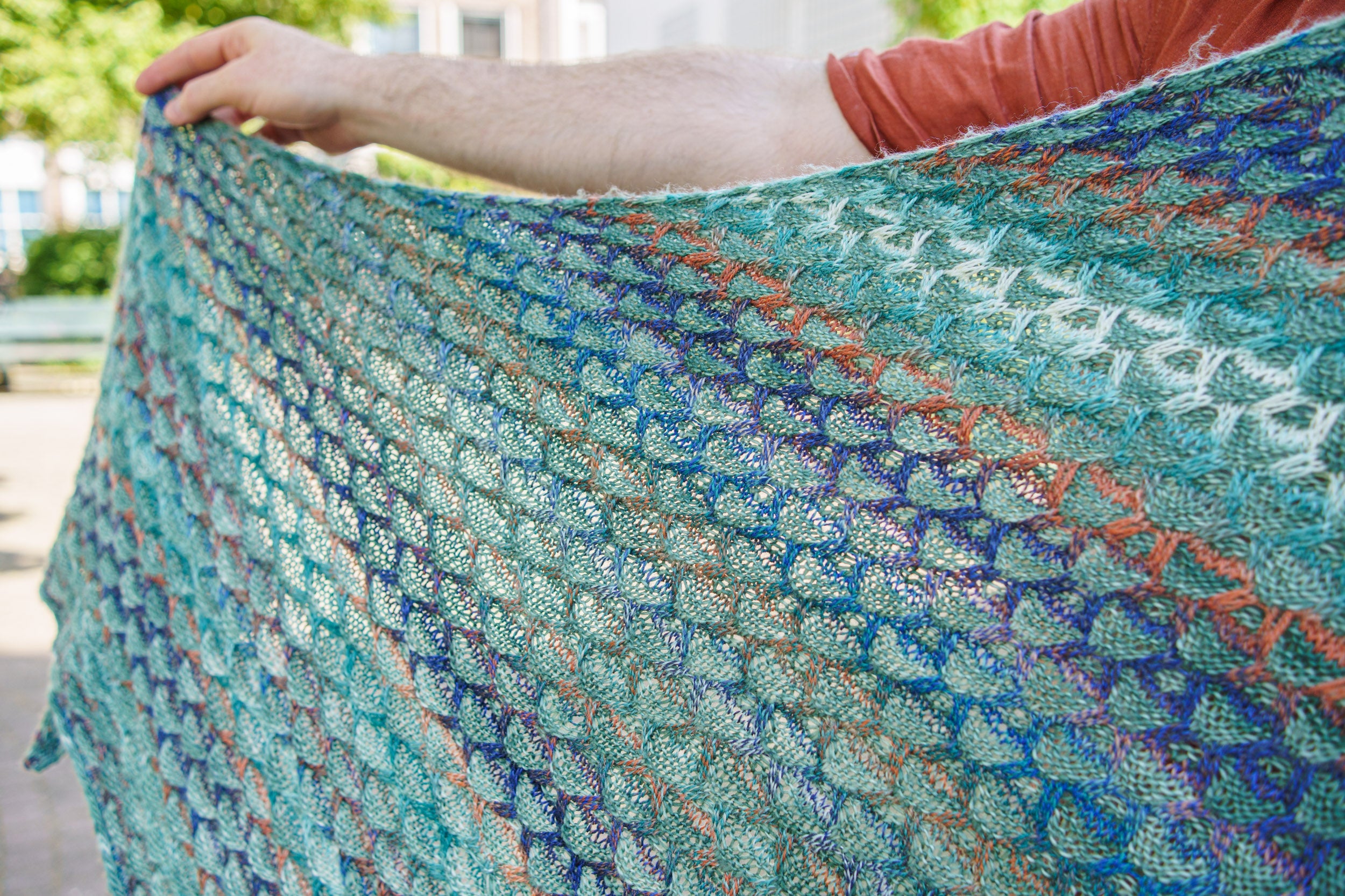STONY STREAM SHAWL PATTERN