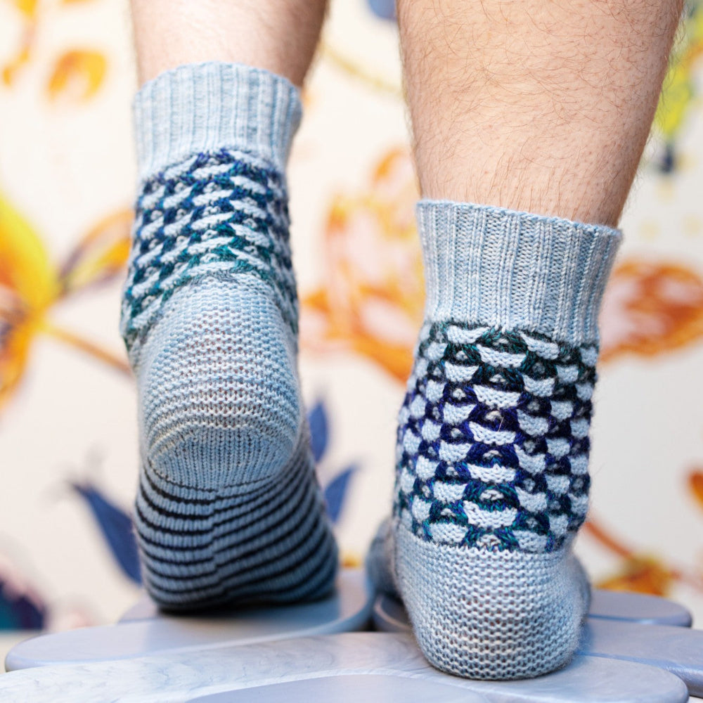 WESTKNITS NO. 12 SELF-STRIPING SOCKS