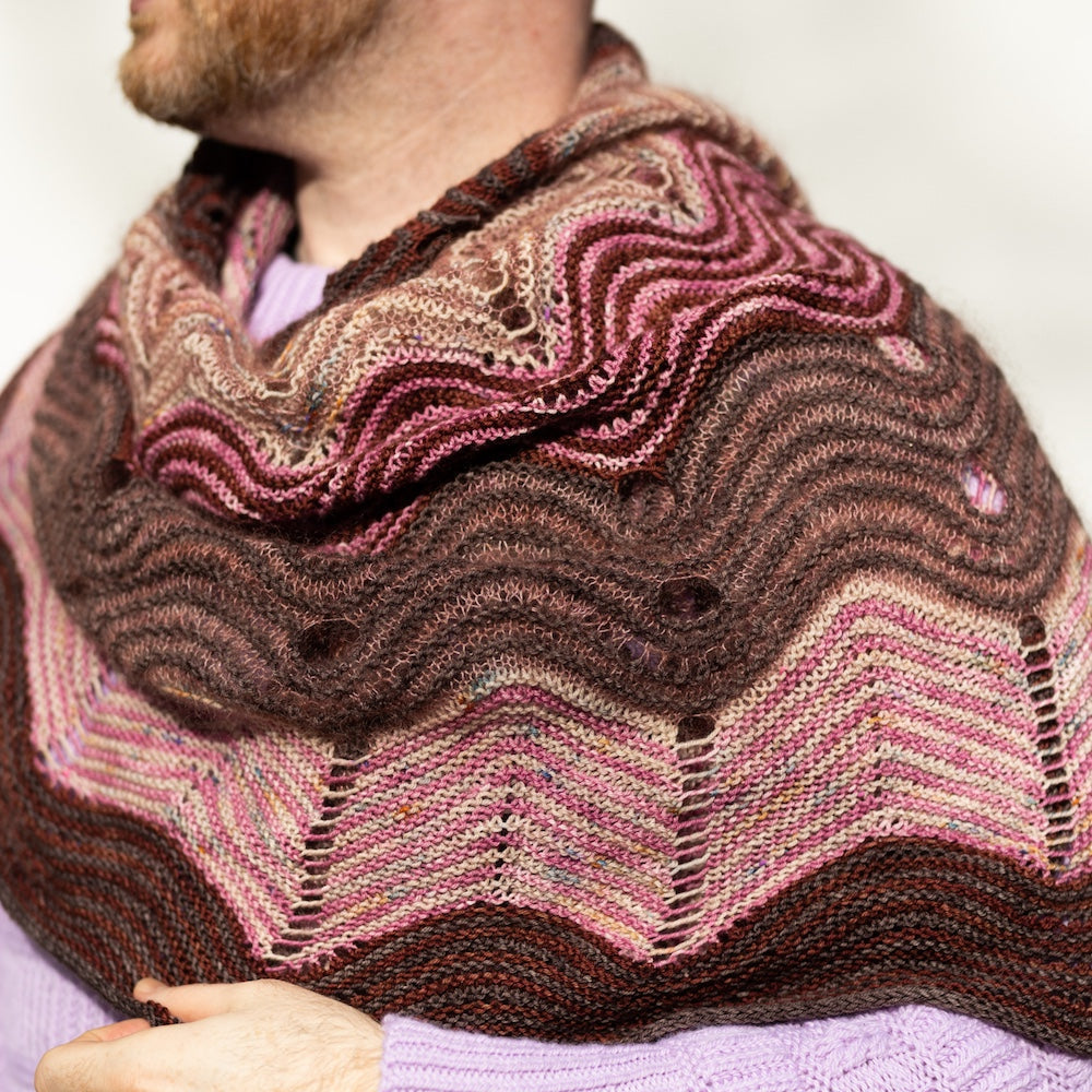 Striation Valley Shawl