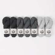 West Wool GREY MOUSE Merino wool Chunky Quick Kits