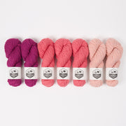 West Wool MAGENTA MACAROON Merino wool Chunky Quick Kits