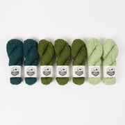 West Wool PINE MOSS Merino wool Chunky Quick Kits