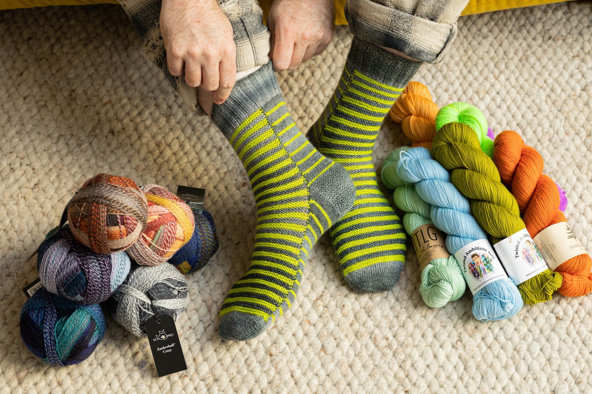 STRIPESTEP SOCKS PATTERN