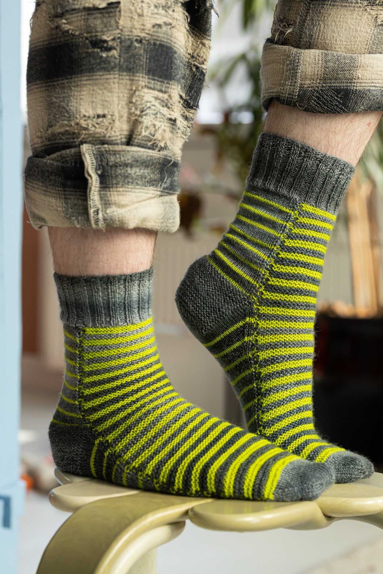 STRIPESTEP SOCKS PATTERN