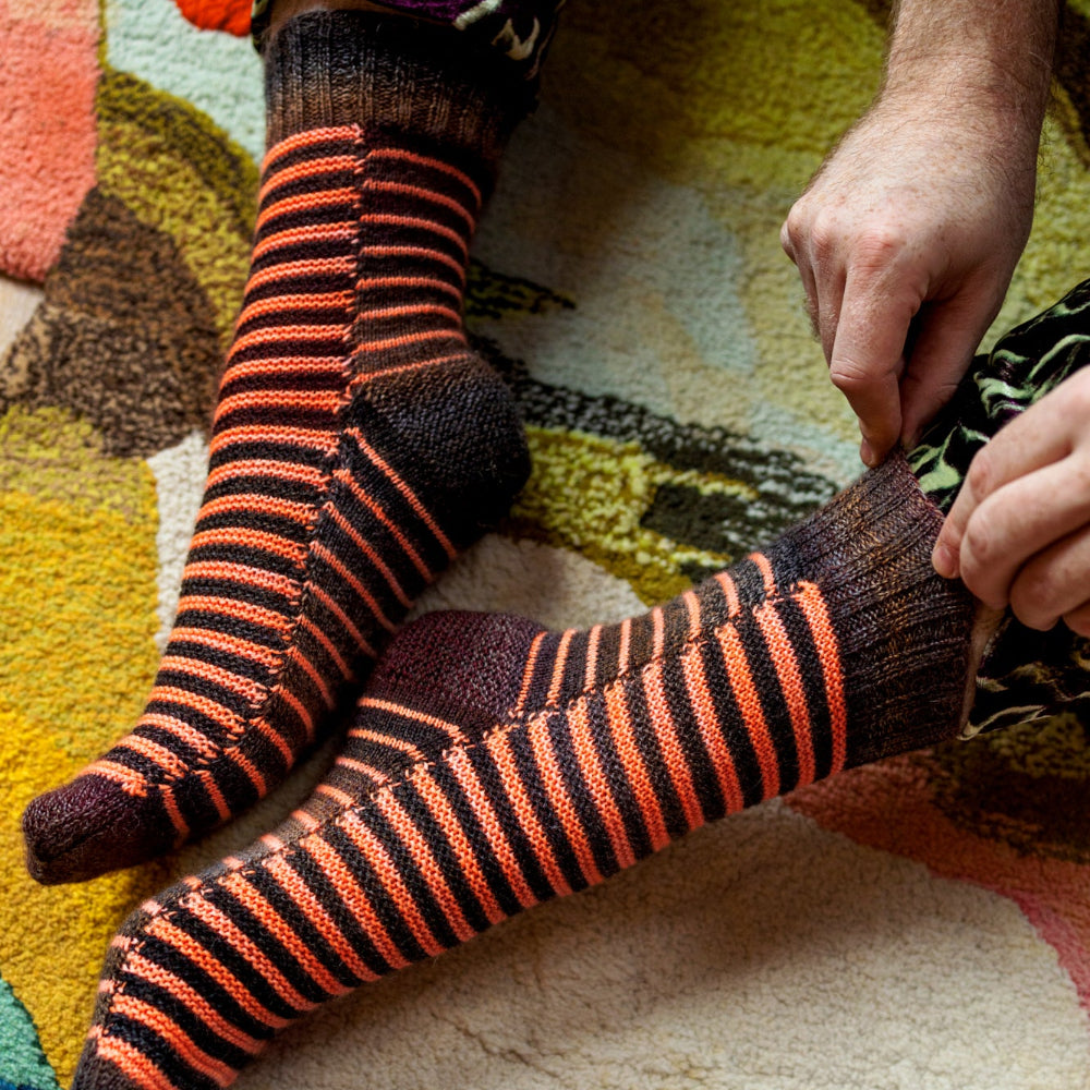 Fabulous Westknits Kits STRIPESTEP SOCKS Fingering Westknits Kits