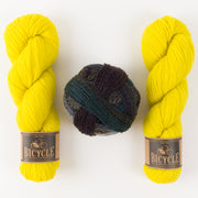 Schoppel-Wolle YELLOW NOISE Wool Nylon Merino wool Mixed Weight Quick Kits