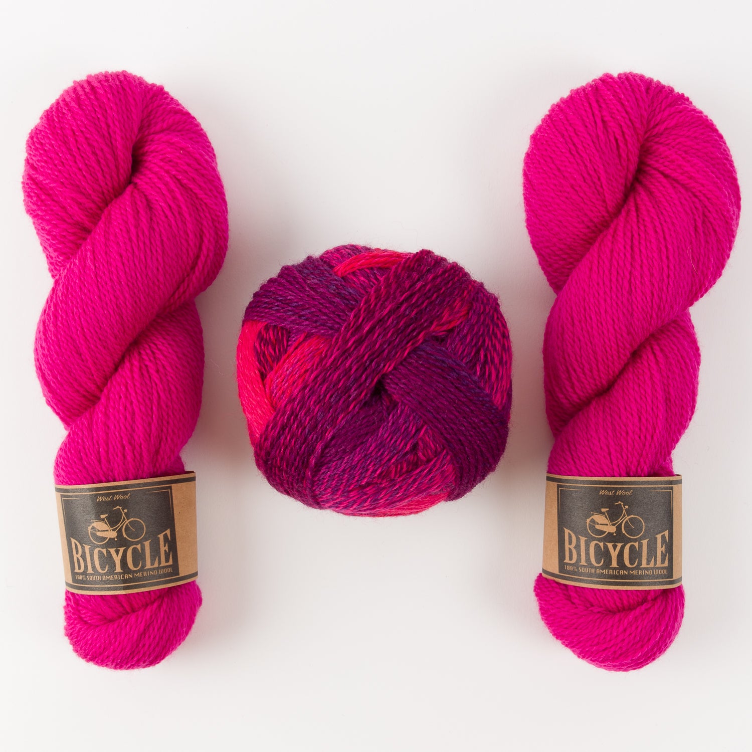 Schoppel-Wolle ROSES AND FUCHSIAS Wool Nylon Merino wool Mixed Weight Quick Kits