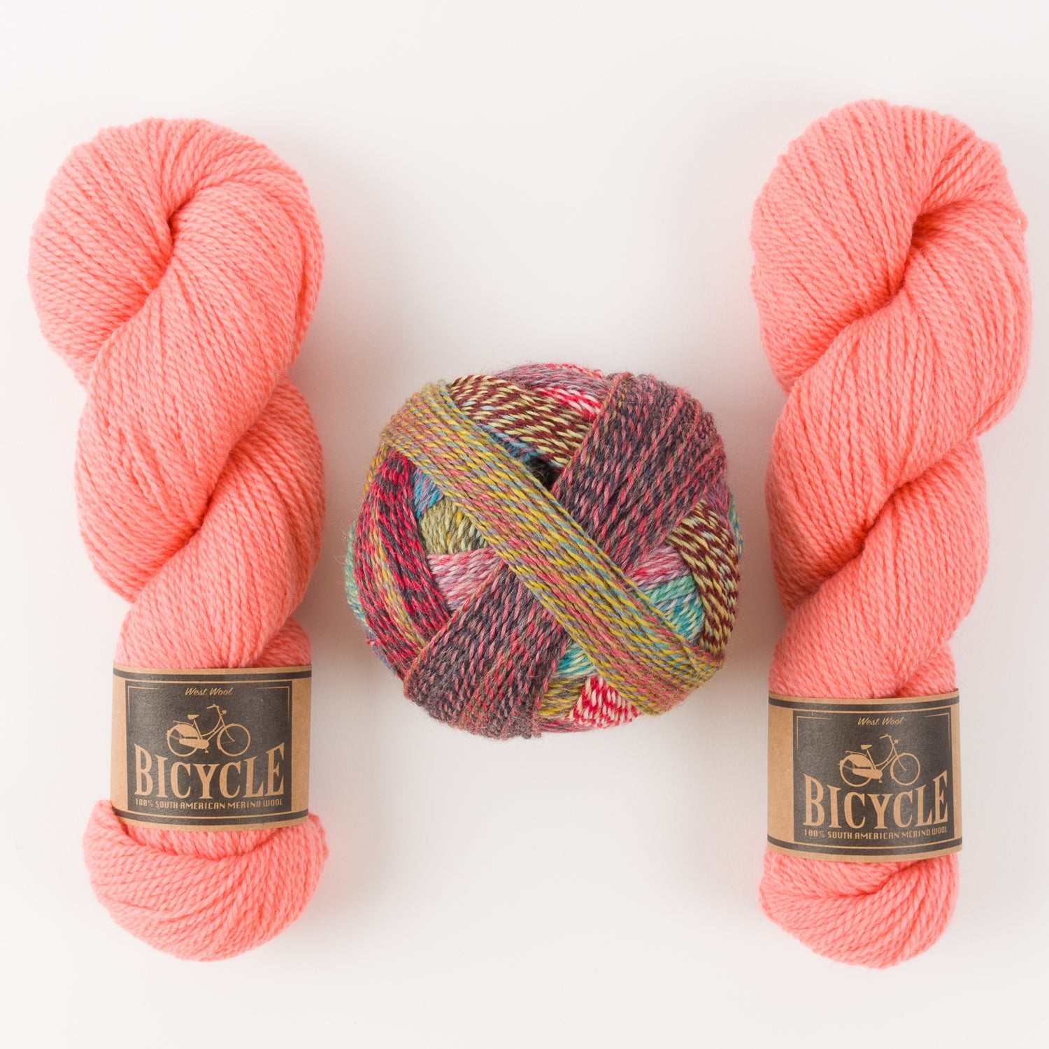Schoppel-Wolle FLAMINGO WECHSEL Wool Nylon Merino wool Mixed Weight Quick Kits