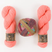 Schoppel-Wolle FLAMINGO WECHSEL Wool Nylon Merino wool Mixed Weight Quick Kits