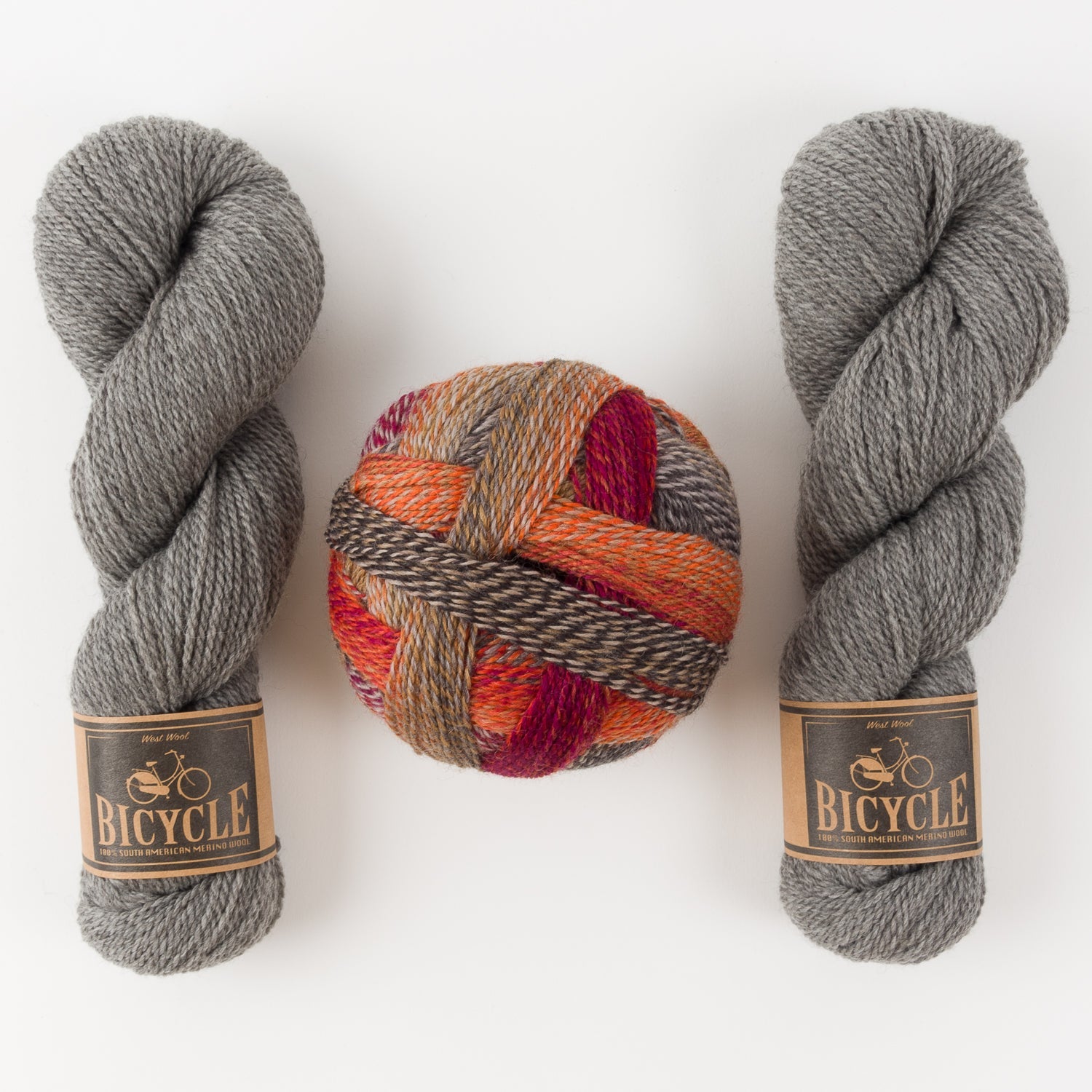 Schoppel-Wolle HOT COALS Wool Nylon Merino wool Mixed Weight Quick Kits