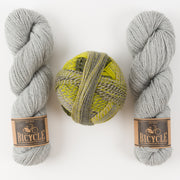Schoppel-Wolle CLOUDY PEBBLE Wool Nylon Merino wool Mixed Weight Quick Kits
