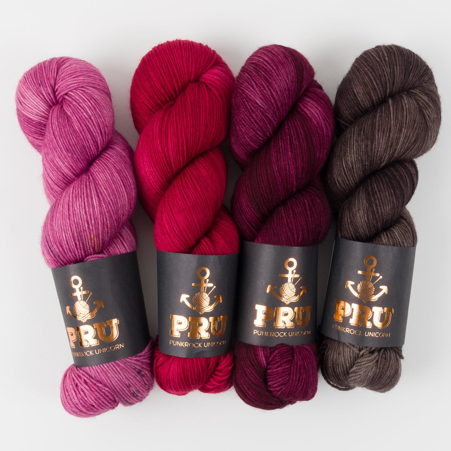 Punk Rock Unicorn SYRUPY GOLD Merino wool Nylon Fingering Quick Kits