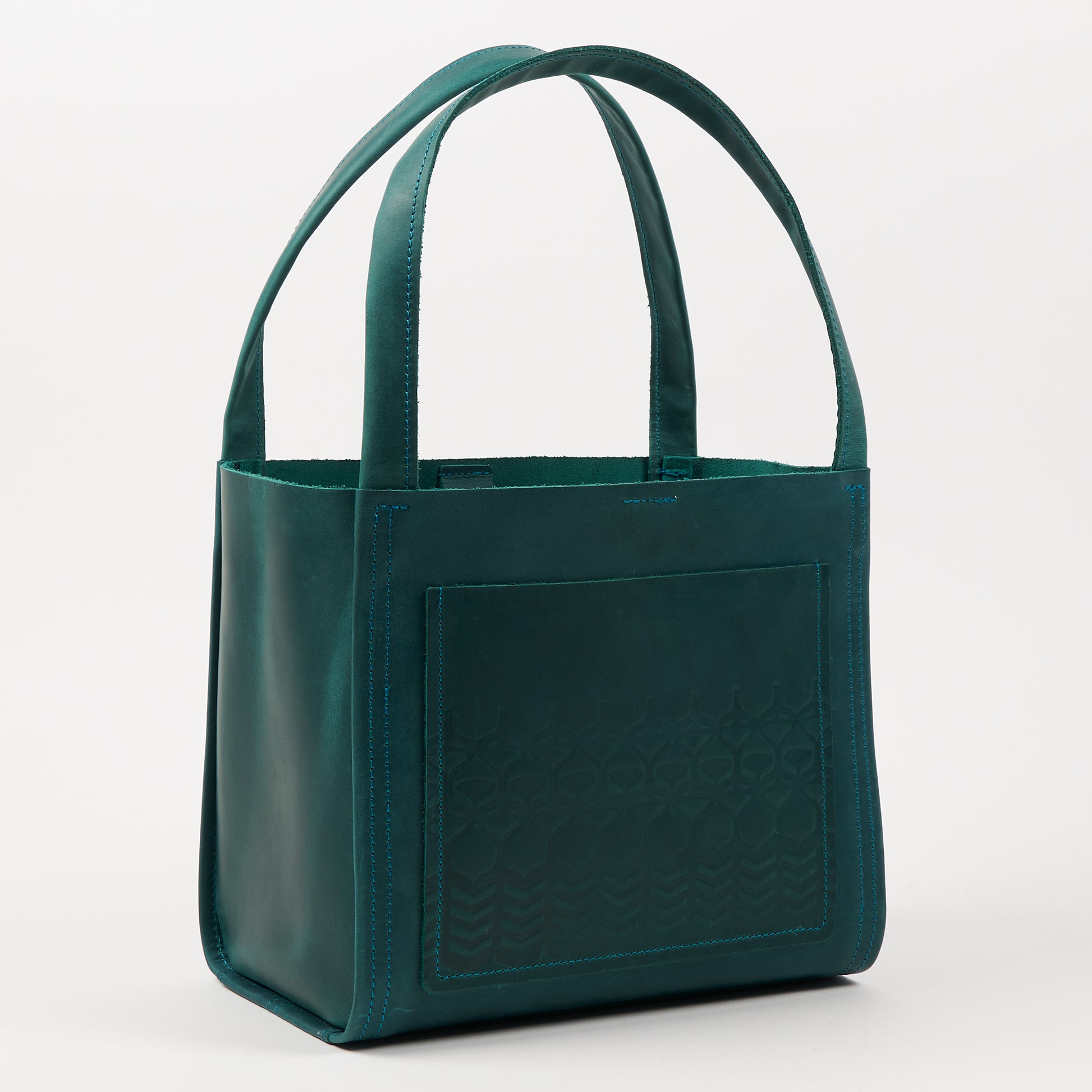 Thread & Maple TEAL BOXY TOTE MINI turquoise Project Bags