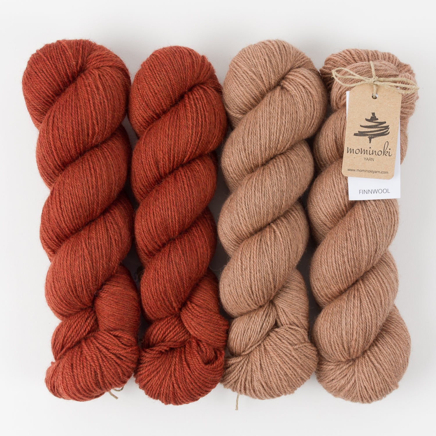 Mominoki Yarn METAL ROOF Wool Fingering Quick Kits