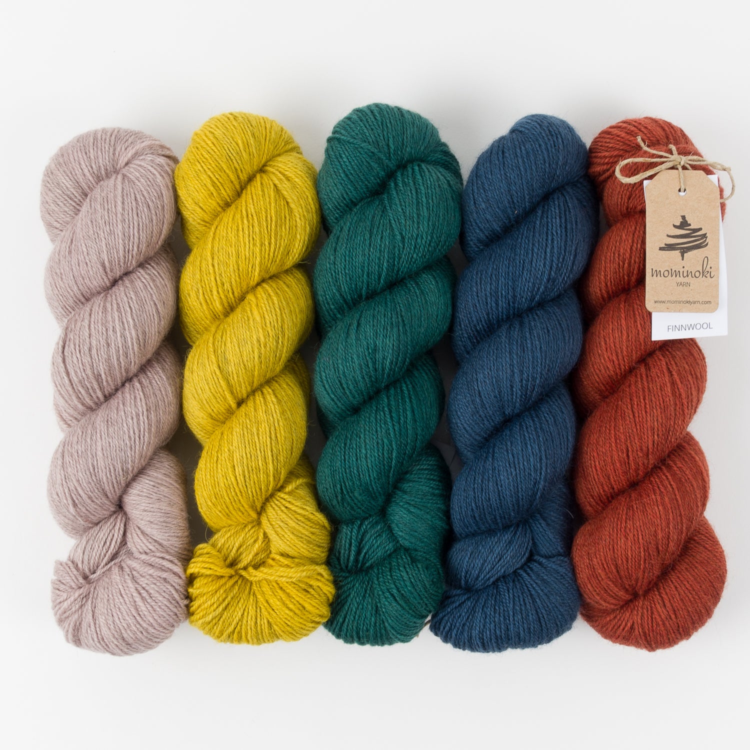 Mominoki Yarn GAME NIGHT Wool Fingering Quick Kits
