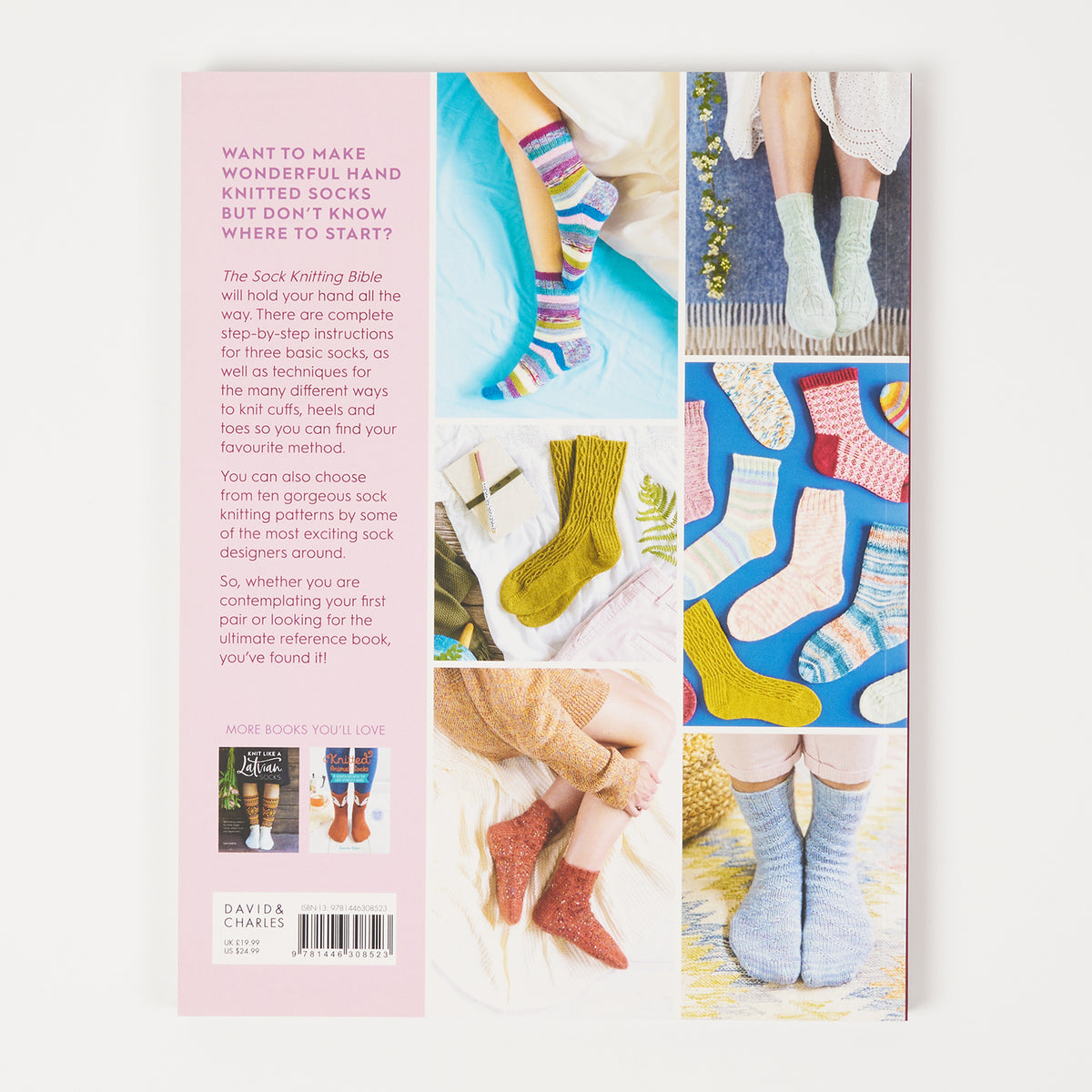 THE SOCK KNITTING BIBLE by LYNNE ROWE