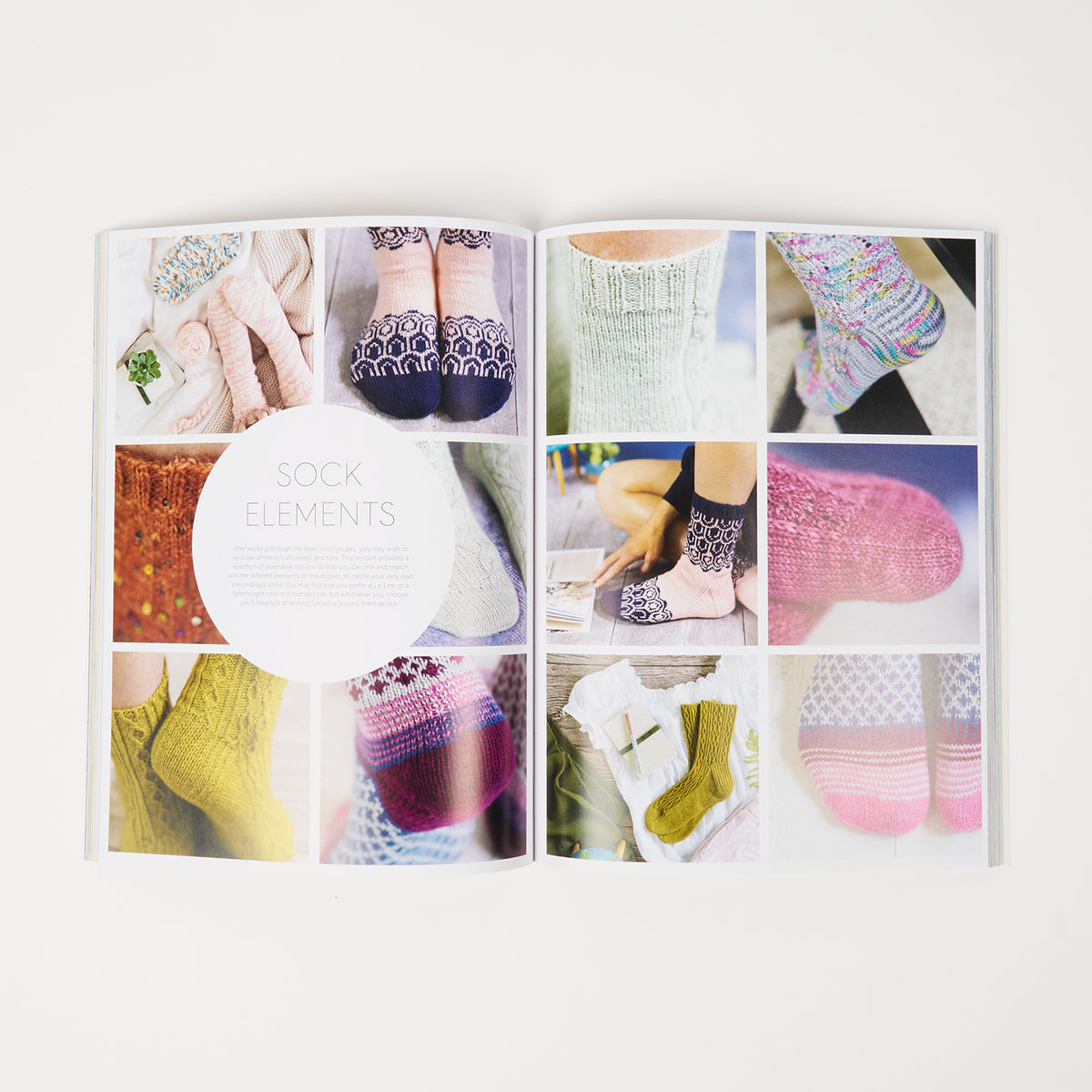 THE SOCK KNITTING BIBLE by LYNNE ROWE