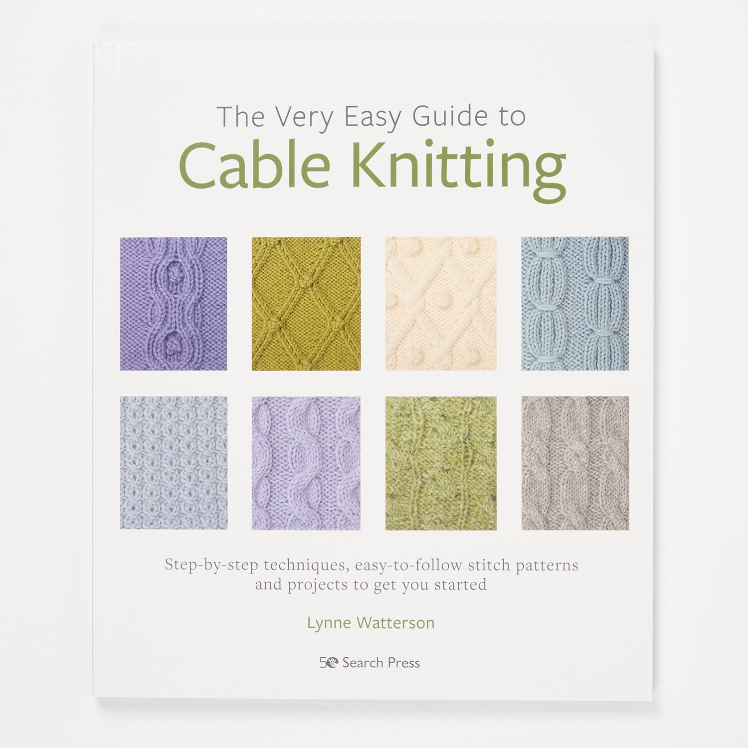 Search Press Trade THE VERY EASY GUIDE TO CABLE KNITTING by LYNNE WATTERSON Books