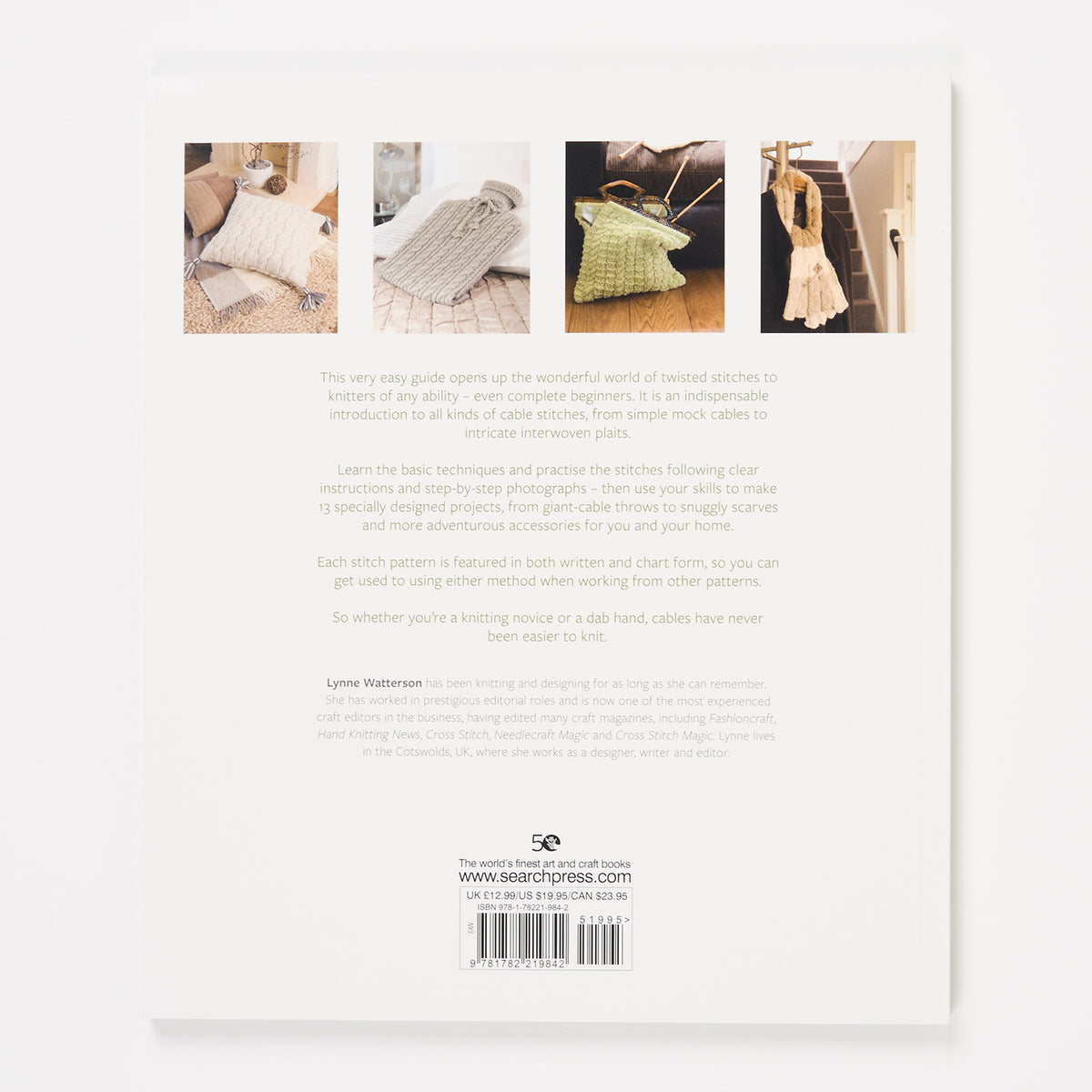 THE VERY EASY GUIDE TO CABLE KNITTING by LYNNE WATTERSON