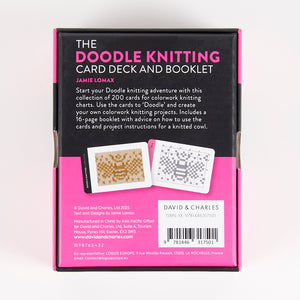 THE DOODLE KNITTING CARD DECK by JAMIE LOMAX