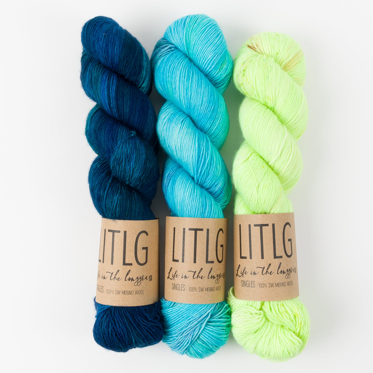 Life in The Long Grass THERMOSPHERIC PARTICLES Merino wool Fingering Quick Kits