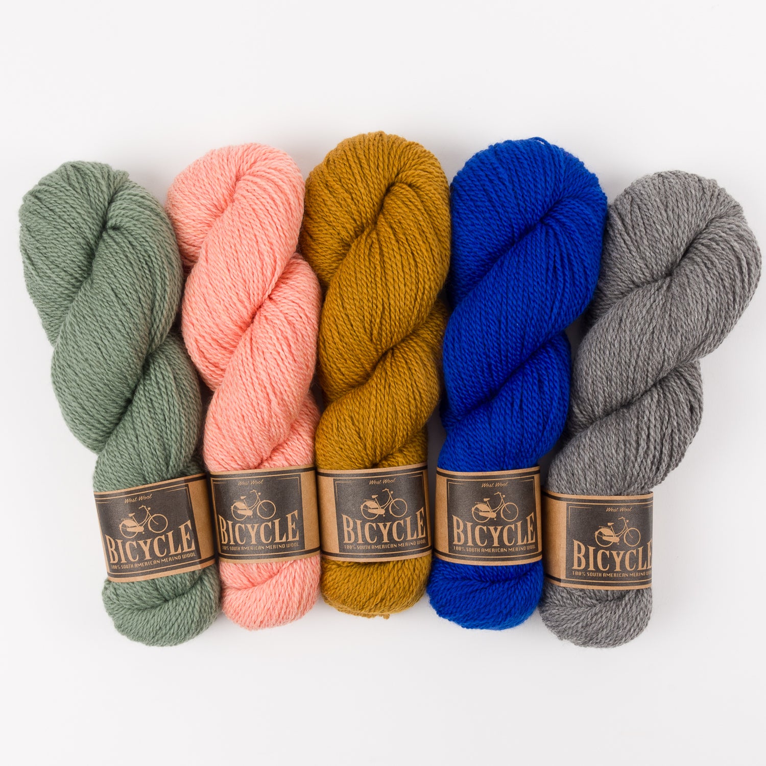 West Wool TIGER FISH Merino wool Fingering Quick Kits
