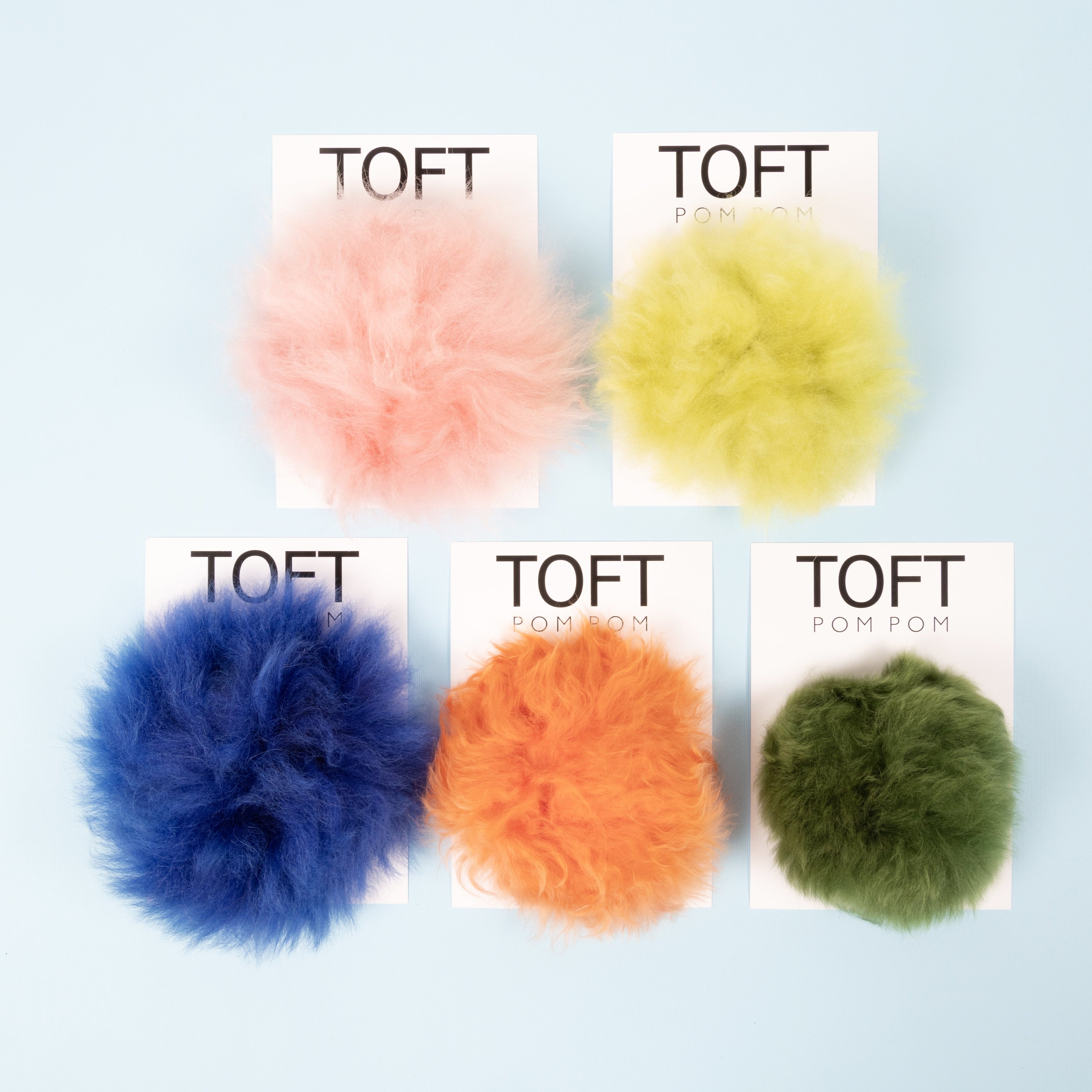 Toft ALPACA POM POMS - BRIGHT Sundries