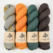 Mominoki Yarn TREES AT NIGHT Merino wool Polyamide Fingering Quick Kits
