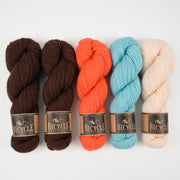 West Wool SUMMER TRUFFLE Merino wool Fingering Quick Kits