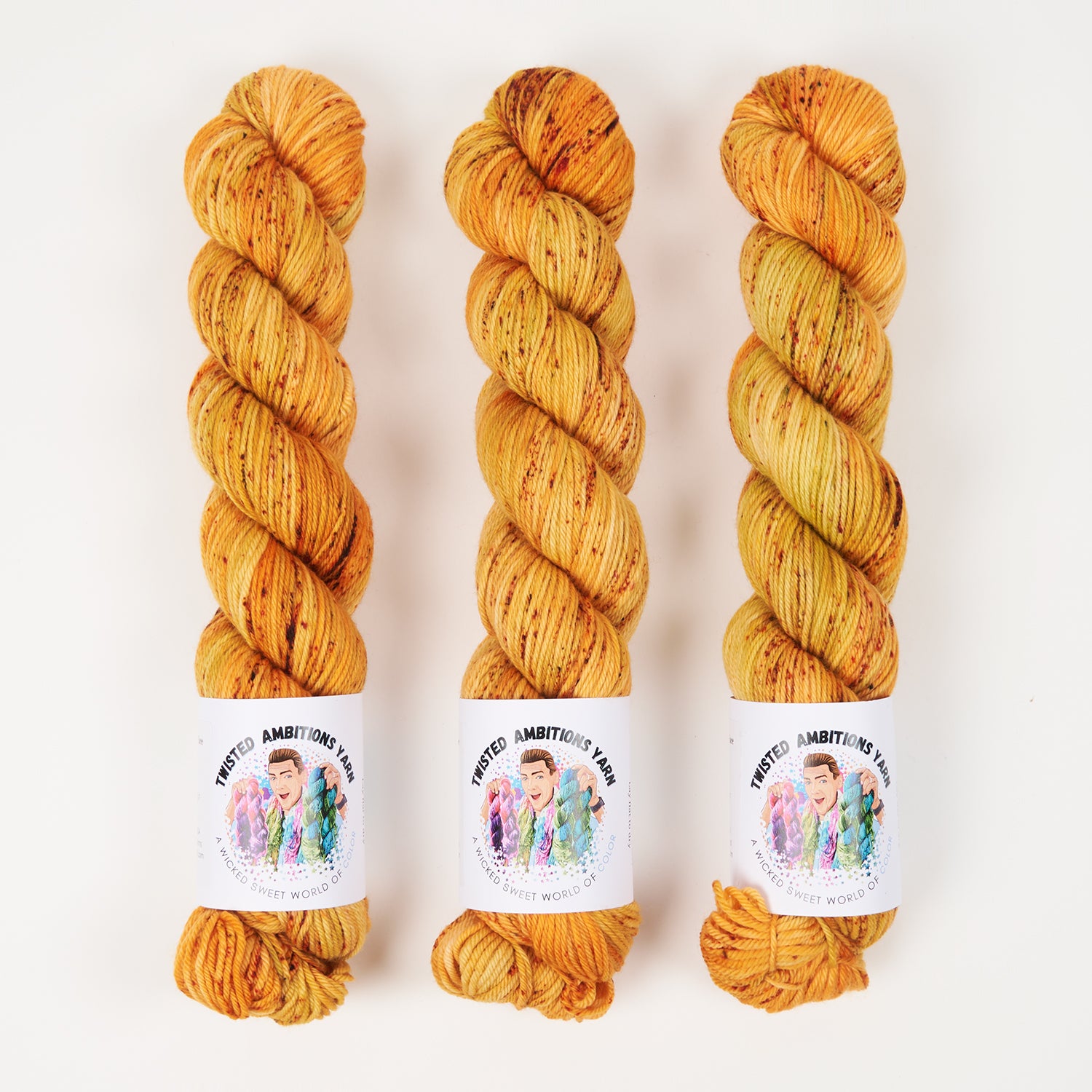 Twisted Ambitions WICKED DK - PUT A SMILE ON YOUR FACE Merino wool DK Yarn
