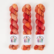 Twisted Ambitions WICKED DK - RESPECT MY YOUTH Merino wool DK red Yarn