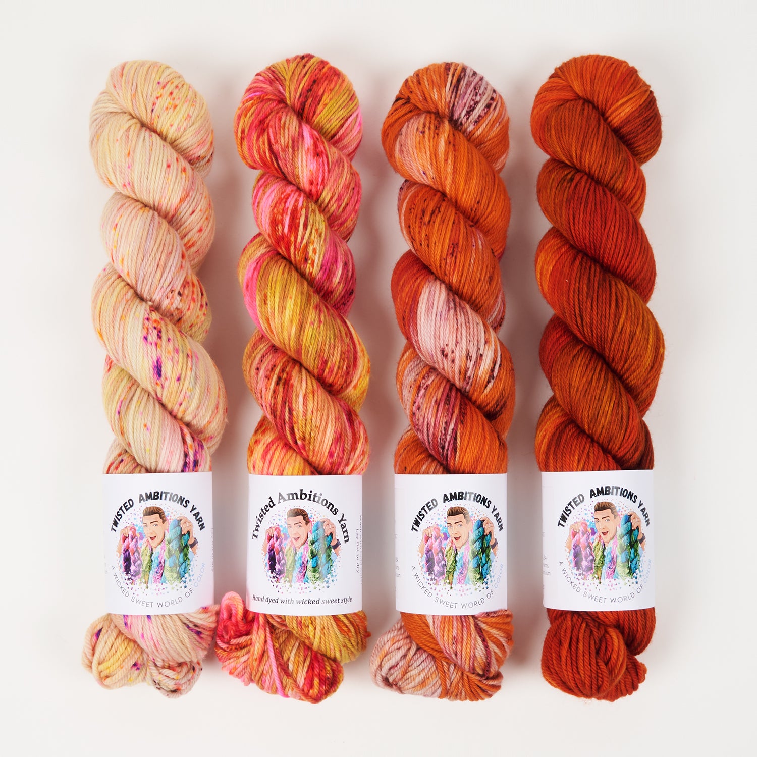 Twisted Ambitions DANCING DROPLET SHAWL - SUNSET FADE multicolour Westknits Kits