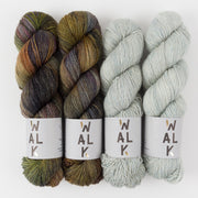 WALK Collection TWISTED EARTH Merino wool Fingering Quick Kits