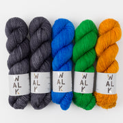 WALK Collection TERRACOTTA PUMPKIN Merino wool Fingering Quick Kits