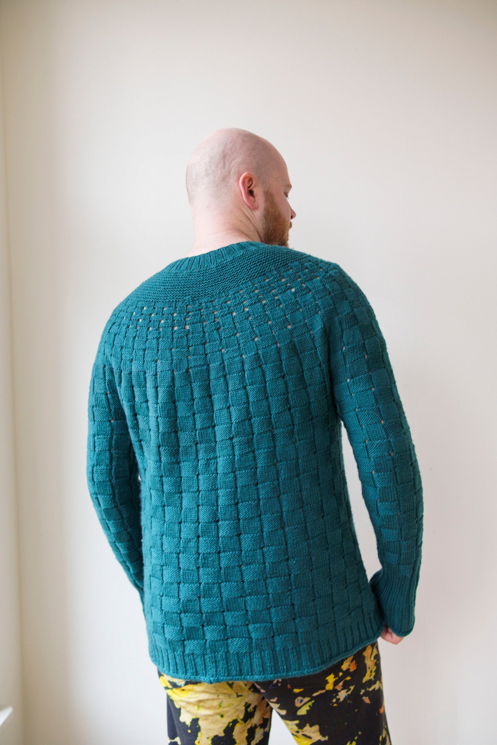 THE BASKETWEAVER SWEATER PATTERN
