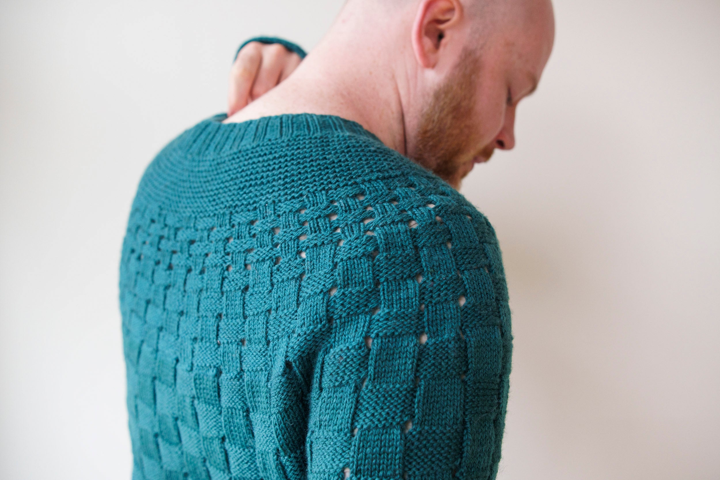 THE BASKETWEAVER SWEATER PATTERN