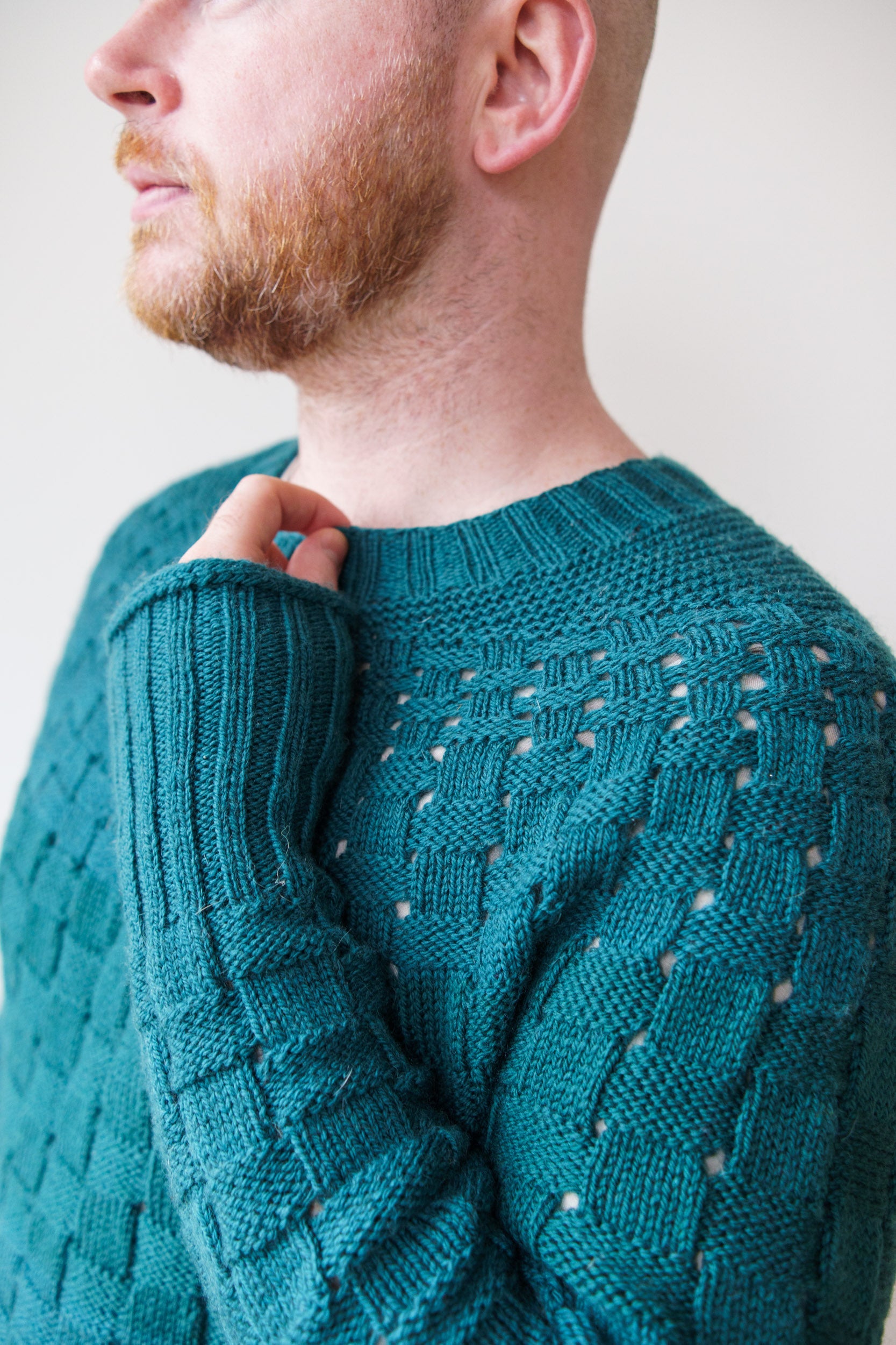 THE BASKETWEAVER SWEATER PATTERN