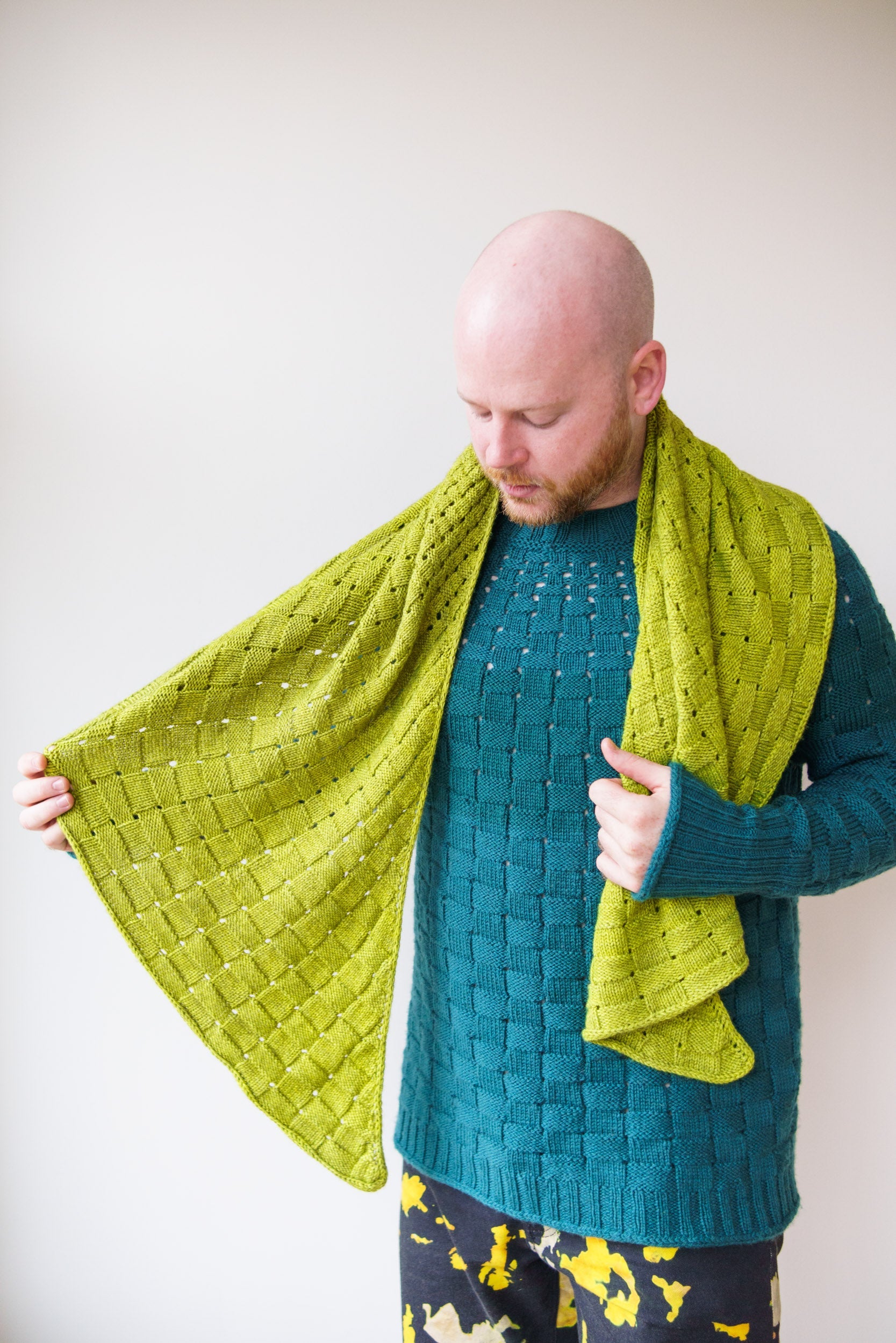 THE BASKETWEAVER SWEATER PATTERN